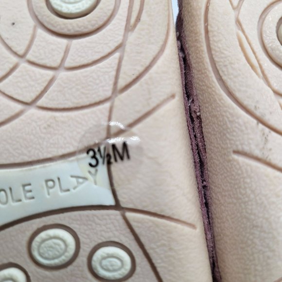 Sole Play Giana SZ 3.5 Infant Baby Girl Booties Shoes Pink Leather Bow - Picture 11 of 11